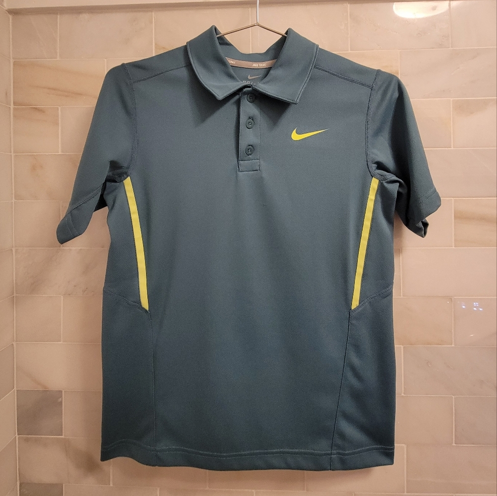 Boys' Nike Tennis Dri-Fit Polo Medium